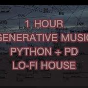 Generative LOFI HOUSE Music Pure Data Python