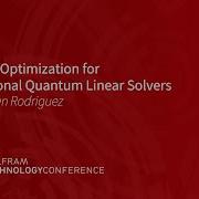 Hybrid Optimization For Variational Quantum Linear Solvers
