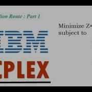 Solve Simple Linear Program Using IBM ILOG Cplex And C Part I