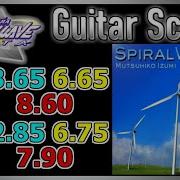 GITADORA GuitarFreaks Spiral Wind Guitar Bass Scores