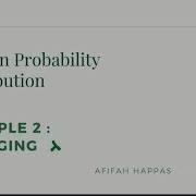 Poisson Distribution Example 2 Changing Mean