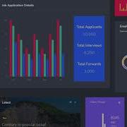 Material Dashboard Bootstrap Admin Template With Dark Theme