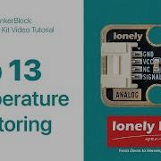 Lab 13 Temperature Monitoring TinkerBlock UNO R3 Starter Kit