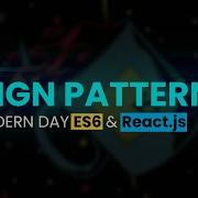 Design Pattern Seminar Es6 React Javascript Tecognize Training