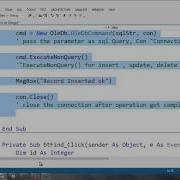 Database Connectivity Visual Basic 2012 With MS Access Part 5