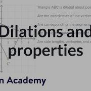 Dilations And Shape Properties
