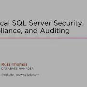 Course Preview Practical SQL Server Security Compliance And Auditing
