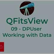 QFitsView 09 DPUser Working With Data