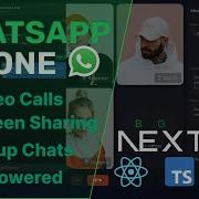 Build And Deploy A Full Stack WhatsApp Clone Video Calls Screen Sharing React Js TypeScript