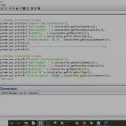 Java Invoice Class Part 2