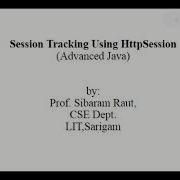 Session Tracking Using HttpSession By Prof Sibaram Raut