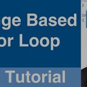 Range Based For Loop C Tutorial