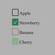 CSS Simple Checkbox Styling