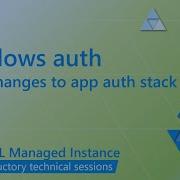 Windows Authentication For Azure SQL Managed Instance