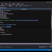 Windows 8 Metro Development Tutorial 1 First App Variables