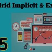 CSS Grid Implicit Vs Explicit Grid
