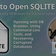 Как открыть файлы SQLite браузер баз данных для SQLite или Sqlite3