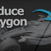 Blender как уменьшить полигоны с помощью Un Subdivide и модификатора Decimate