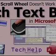 Почему колесо прокрутки не работает в поле форматированного текста в Microsoft Access