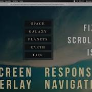 Full Screen Overlay Nav HTML CSS JavaScript Web Designing