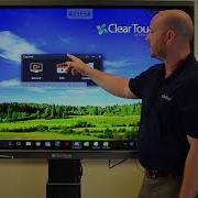 Clear Touch Interactive Panel Touch Screen Display Demo