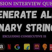 Generate Binary Strings Without Consecutive 1s Backtracking Explained