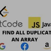 LEETCODE 442 JAVASCRIPT НАЙТИ ВСЕ ДУБЛИКАТЫ В МАССИВЕ