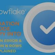 Data Engineering How To Use COPY Command With VALIDATION MODE In Snowflake Data Load Validation