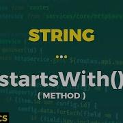 Javascript Basics String StartsWith Method