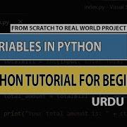 Variables In Python In Urdu Python Tutorial For Beginners In Hindi Urdu