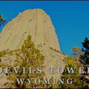 4K DEVILS TOWER Wyoming Relaxing 4K Scenic Mountain Walk With Binaural Audio