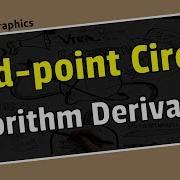 Midpoint Circle Algorithm Derivation In Computer Graphics Bangla Computer Graphics Bangla Tutorail