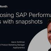 Diagnosing SAP Performance Issues With AppDynamics Snapshots