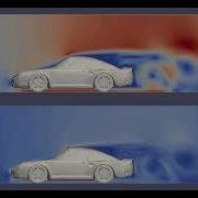 LBM GPU Flow Solution On Porsche 959