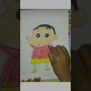 How To Draw Easy Way Shinchan Drawing Shorts