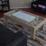 LED Coffee Table Build Photos And Demo