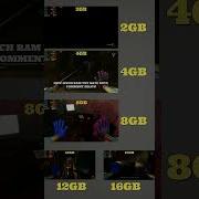 POPPY PLAYTIME 2GB RAM VS 4GB RAM VS 8GB RAM VS 12GB RAM VS 16GB RAM COMPARISON Pc Gaming Poppy