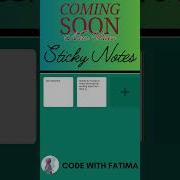 Creating Sticky Notes App HTML CSS JavaScript Tutorial