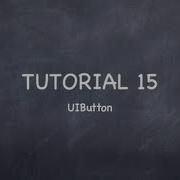 IOS Tutorial 15 UIButton