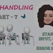 File Handling In Python Part 7 Standard Input Output Error Streams Of Python