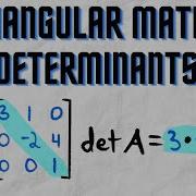 Determinants Of Triangular Matrices Linear Algebra