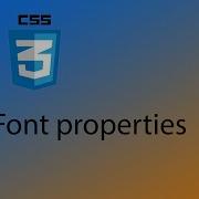 HTML5 CSS3 Tutorial 11 CSS Font Properties