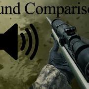 CoD4 Remastered M40a3 Sound Comparison 1080p 60fps