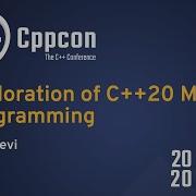 Exploration Of C 20 Meta Programming Inbal Levi CppCon 2020