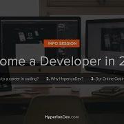 Become A Developer In 2018 Info Session