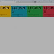 Bootstrap 4 Tutorial 5 Grid System