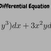 Determine If The Differential Equation Is Exact Example 1