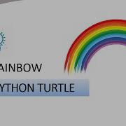 Draw RainBow Using Python Turtle Graphics KNOWLEDGE DOCTOR Mishu Dhar