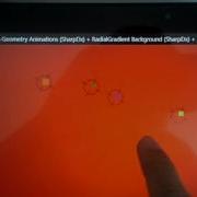 SharpDx RadialGradient MiniPath Geometries Infinite Innertial Canvas