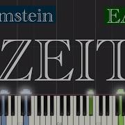 Rammstein Zeit Piano Tutorial Easy